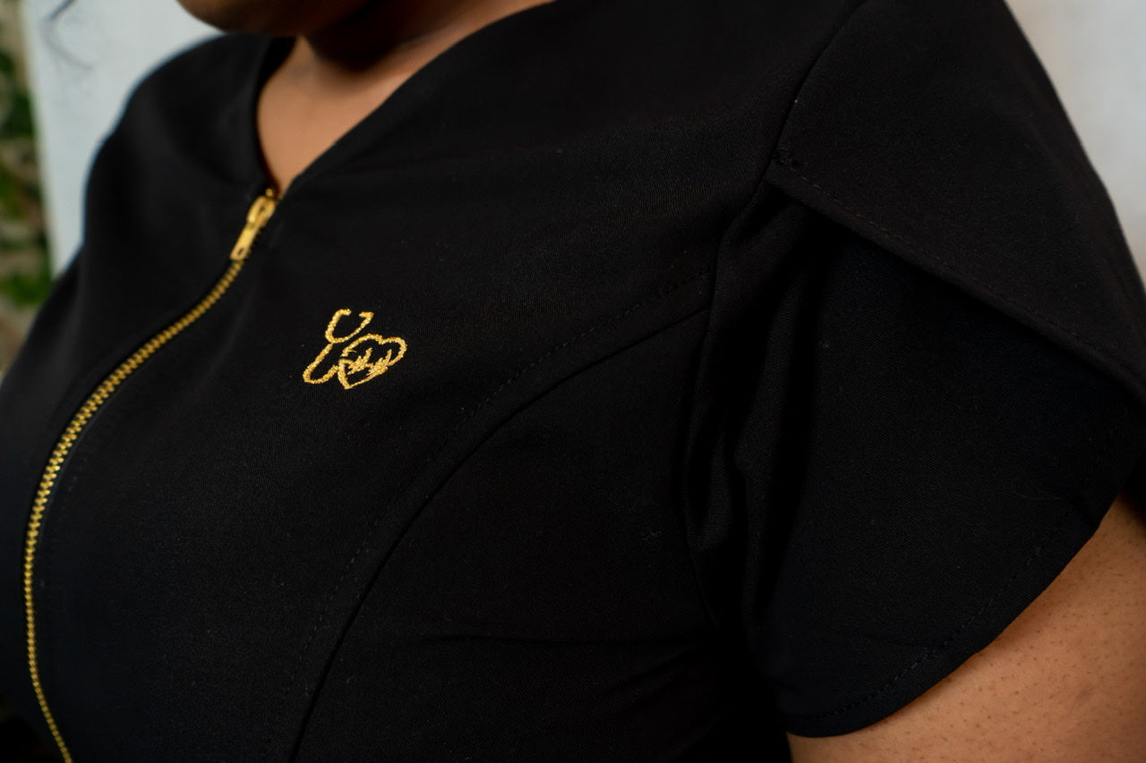 Keyana 2-Pocket Scrub Top